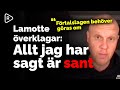 Lamotte överklagar förtalsdomen: &quot;Allt jag har sagt är sant&quot; | Näthatsgranskaren Åberg