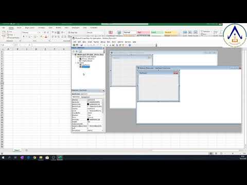 Excel VBA 2-1 การสร้าง UserForm