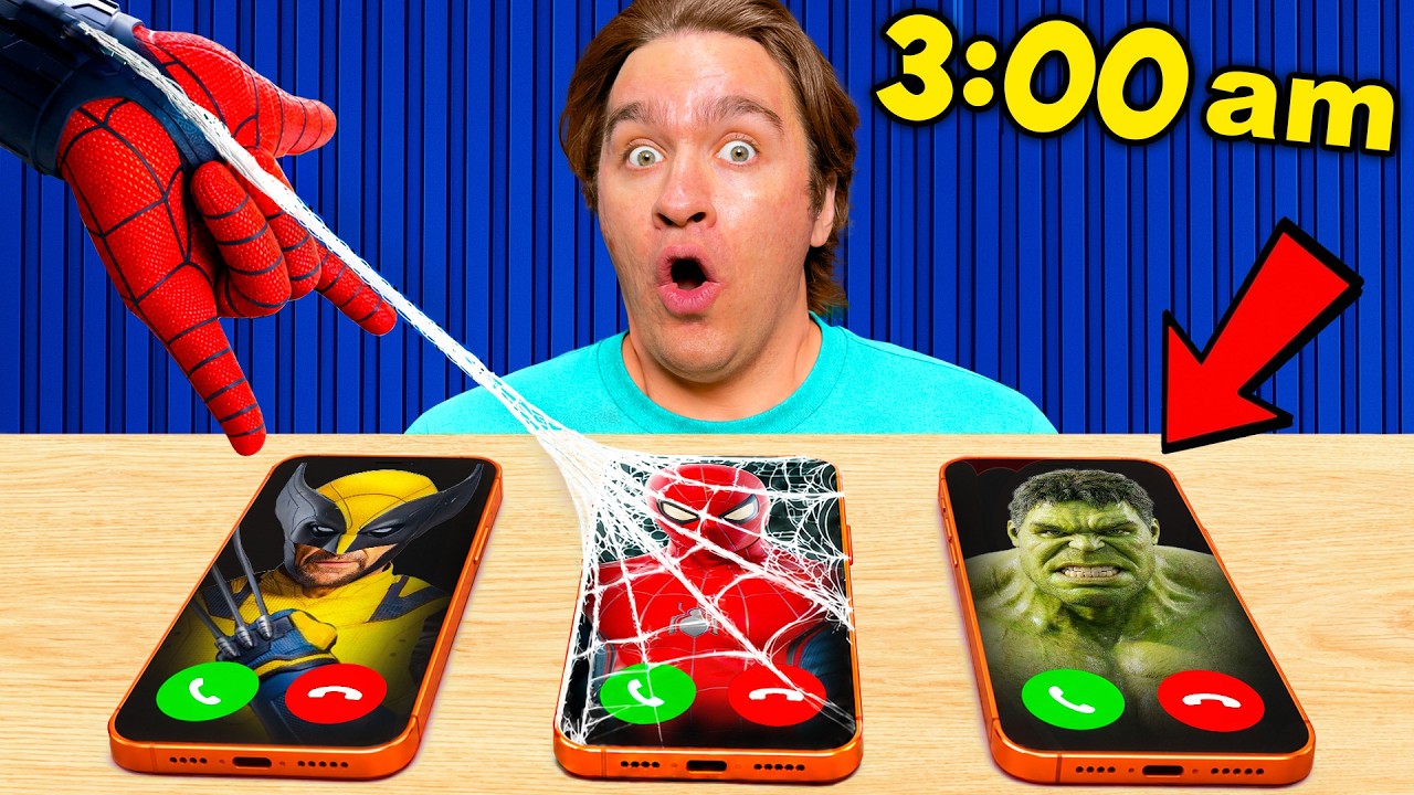 午前3時にスーパーヒーローへ電話するな！