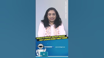 OpenAI’s ChatGPT search engine may launch early next week #shortsvideo