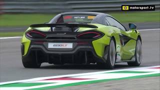 Hot lap a monza con la mclaren di lando norris