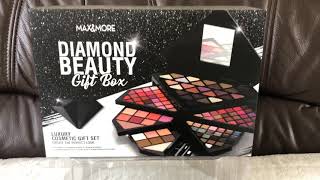 MAX & MORE Diamond Luxury Cosmetic Gift Set | Create the Perfect Look