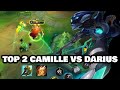 Camille Tốc chiến | Top 2 Camille | Win lane nhưng team max nát chỉ sau vài phút thì gánh team ntn?