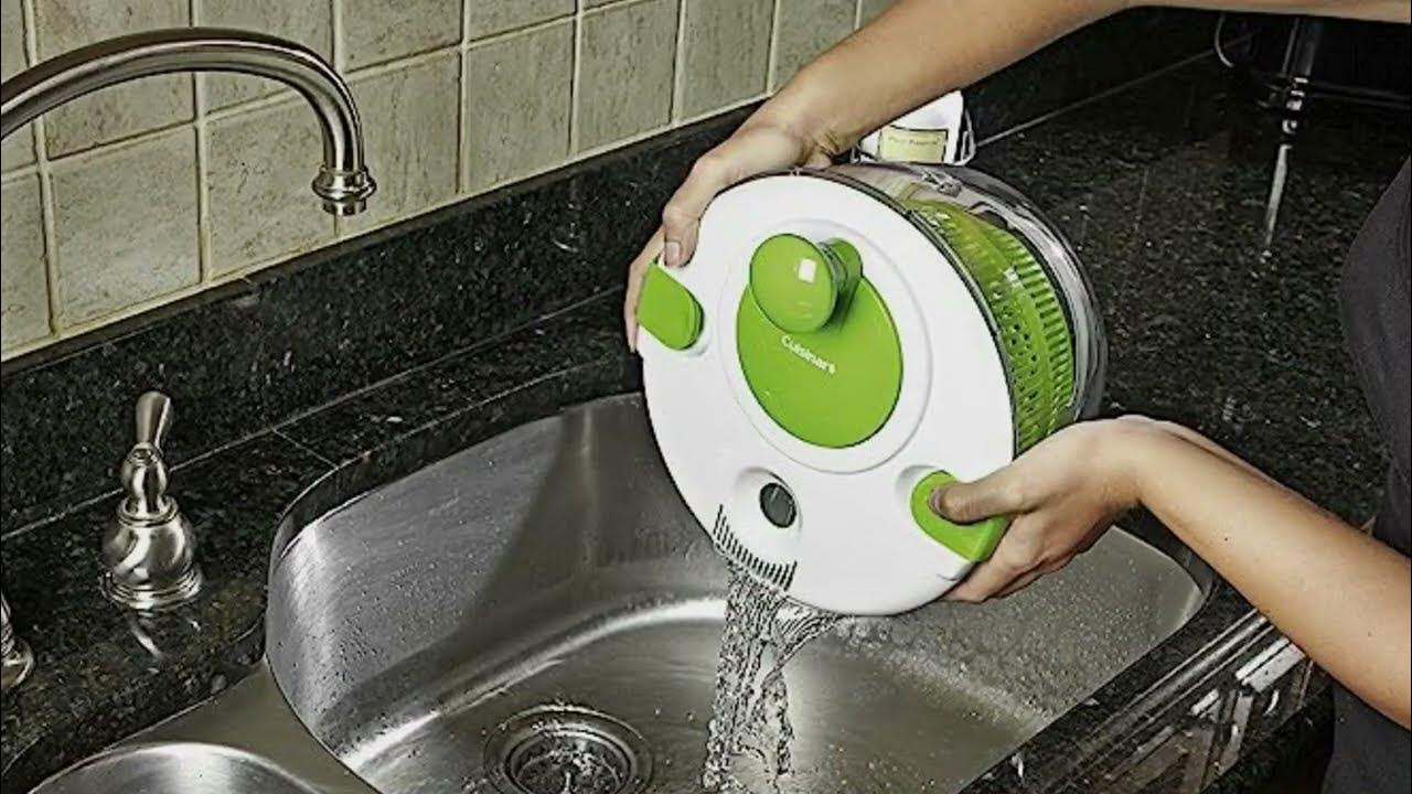 Cuisinart Ctg00sas 5quart Salad Spinner YouTube