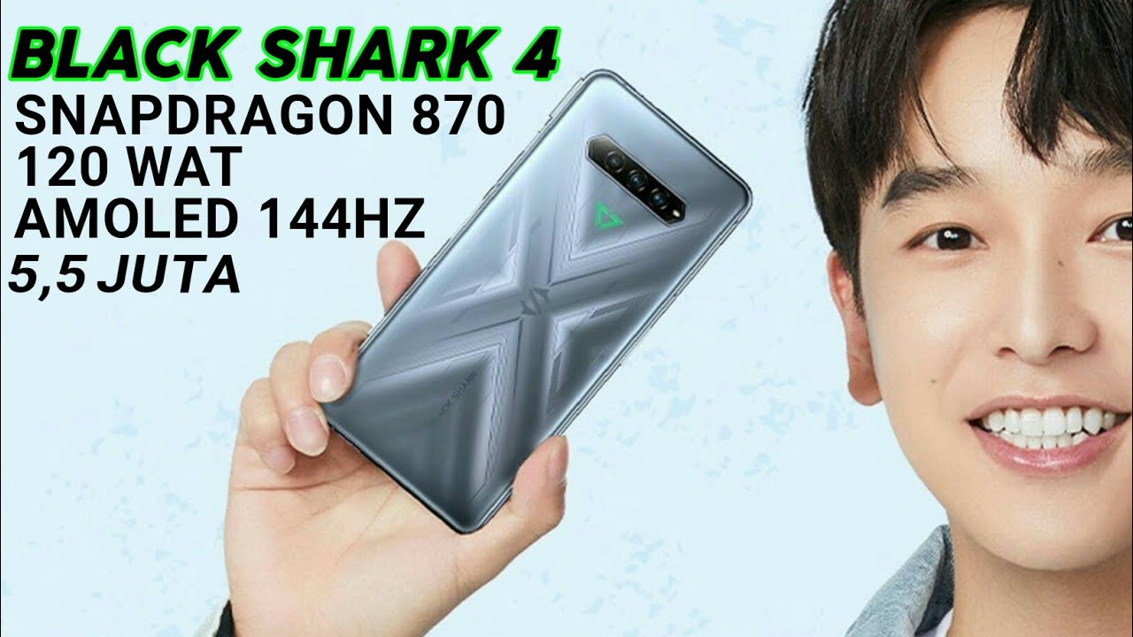 HP GAMING! BLACK SHARK 4 SNAPDRAGON 870 DENGAN HARGA 5