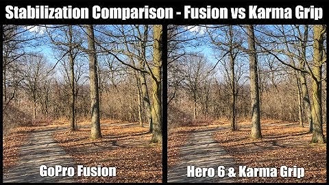 GoPro Fusion vs Karma Grip | Stabilization Comparison