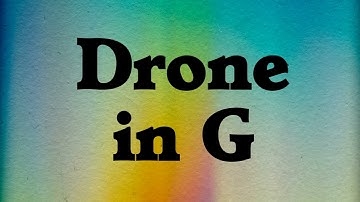 Deep Ambient Drone Pad in G - Backing Track For Musicians