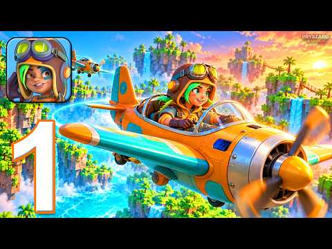 Skyrama Island Survival - Gameplay Walkthrough Part 1 - Tutorial (iOS, Android)