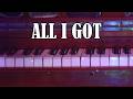 Vintage Peel - All I Got - Lyric Visualizer