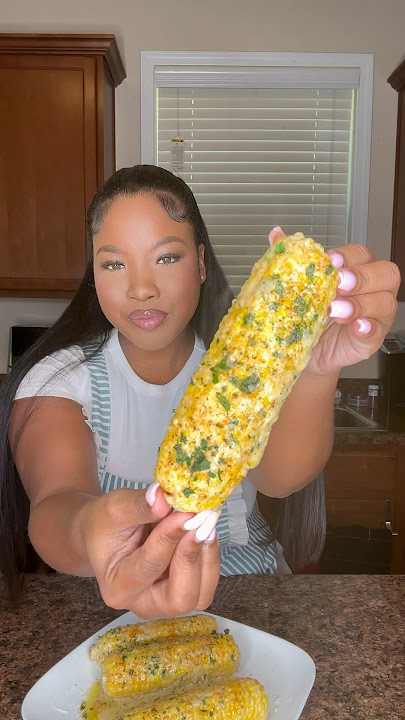 Creamy corn on the cob 🌽