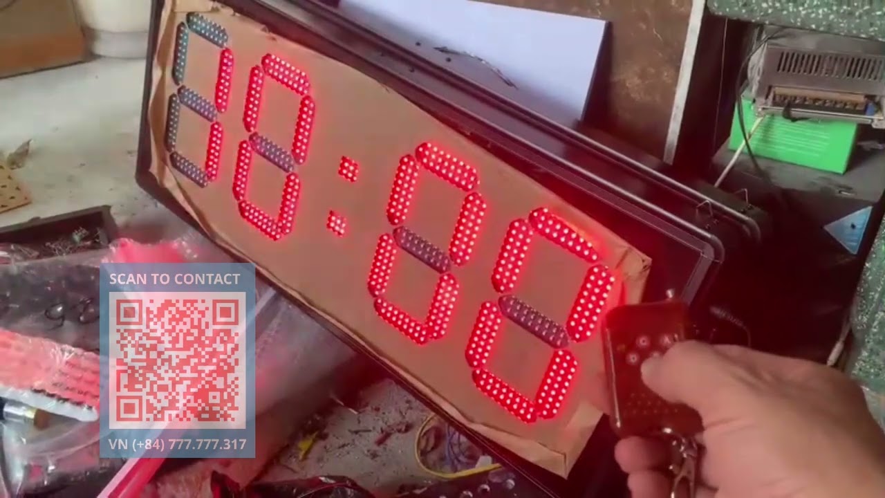 🕰️ Big Size LED Countdown Clock for Outdoors – Budget-Friendly & High Quality!