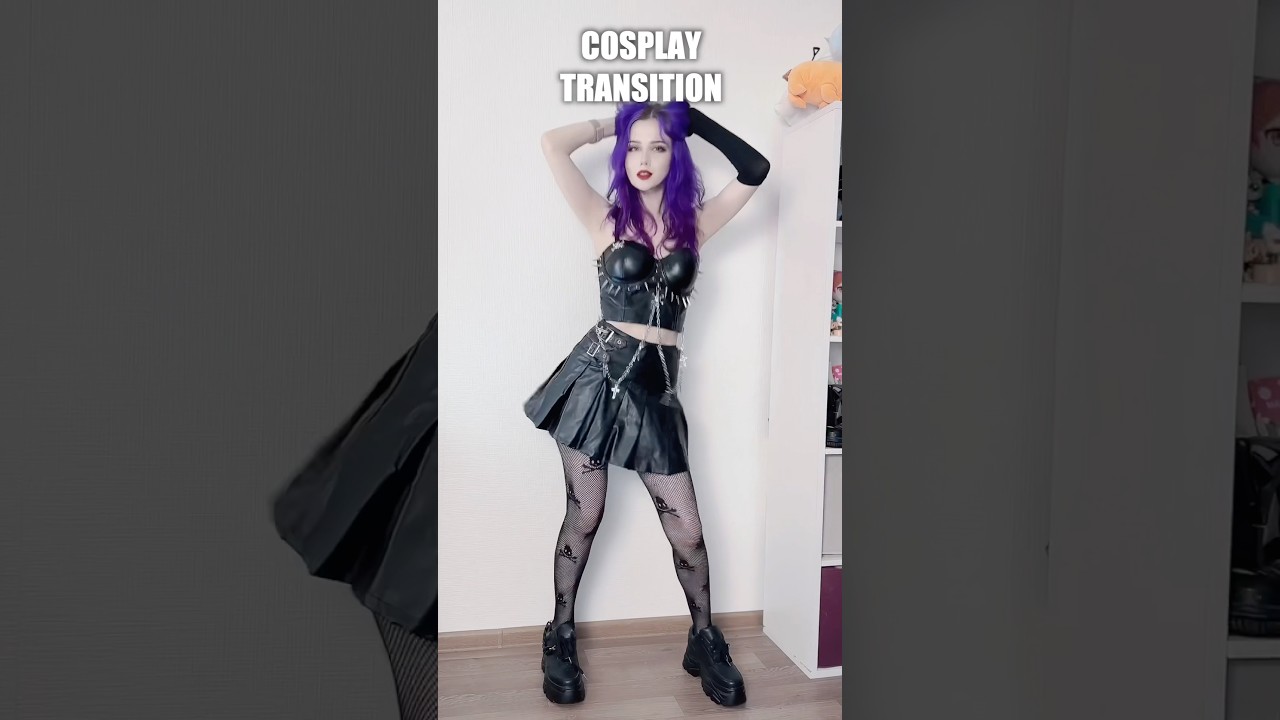✨🤍 Cosplay Transformation #cosplay #cosplayer #anime #cosplaygirl #nikke #cinderella