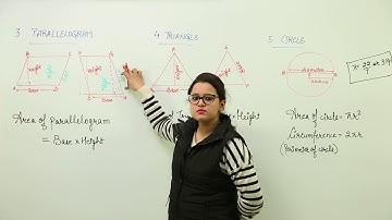 Best Free Lecture l Class 7 I Maths I ICSE I Chapter I Perimeter And Area Of Plane Figures I L170