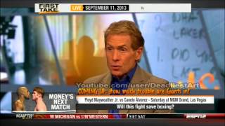 ESPN First Take | Will Mayweather vs Canelo save Boxing? - ESPN Sport First Take