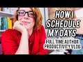 How I PLAN MY DAYS as a Full Time Writer | Productivity Vlog