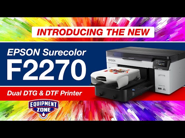 Epson SureColor F2270 Direct-to-Garment (DTG) Printer