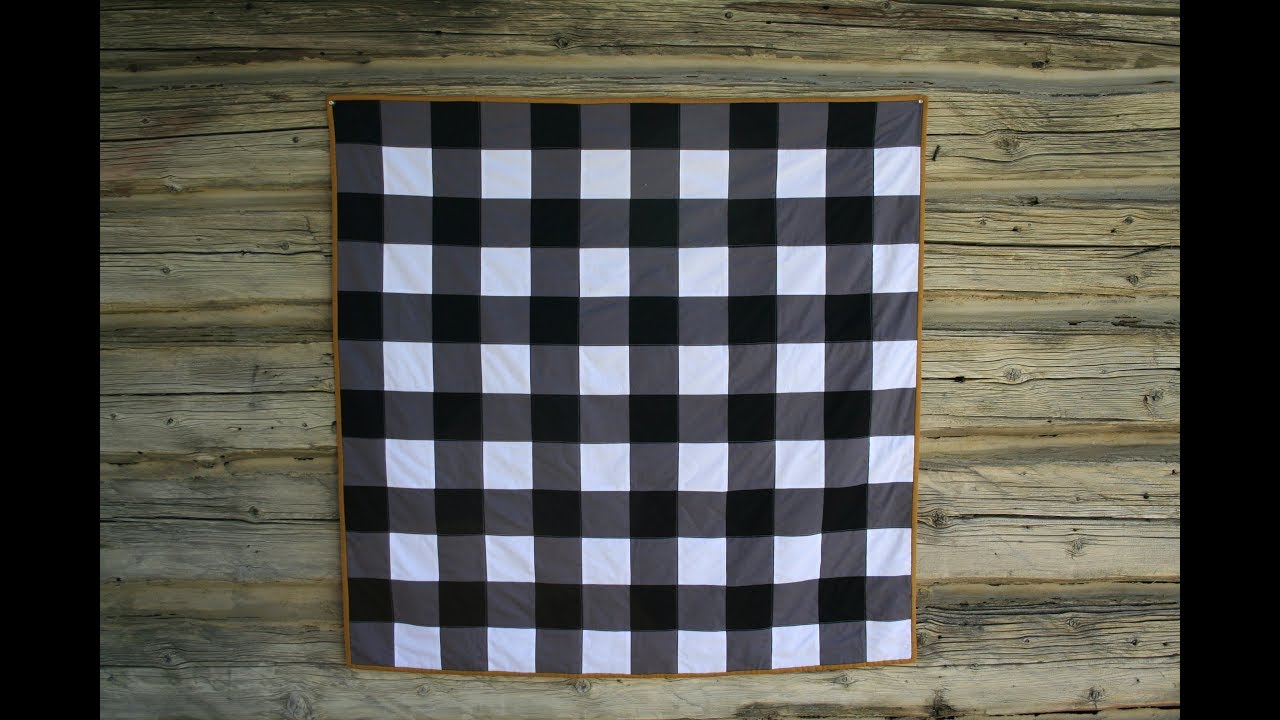 Gingham Quilt Tutorial YouTube