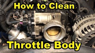 How to Clean Throttle Body  20032006 Chevy/GMC 5.3L (Tahoe, Silverado, Yukon, Sierra)