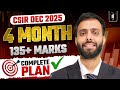 Crack CSIR NET in Just 4 Months 🚀 Smart Study Strategy 🧠