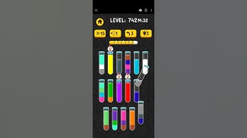 Color Water Sort 742 Walkthrough Solution #games #gaming #puzzle #gameplay #level #gamelevel