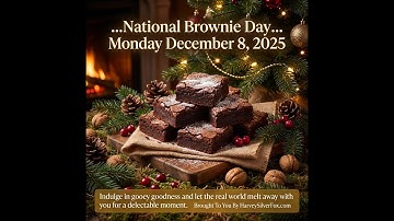 National Brownie Day, indulge in gooey goodness and let the real world melt away with you