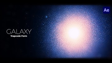 Создание Галактики в After Effects из Частиц (Trapcode Form, Shine, СС Particle World)