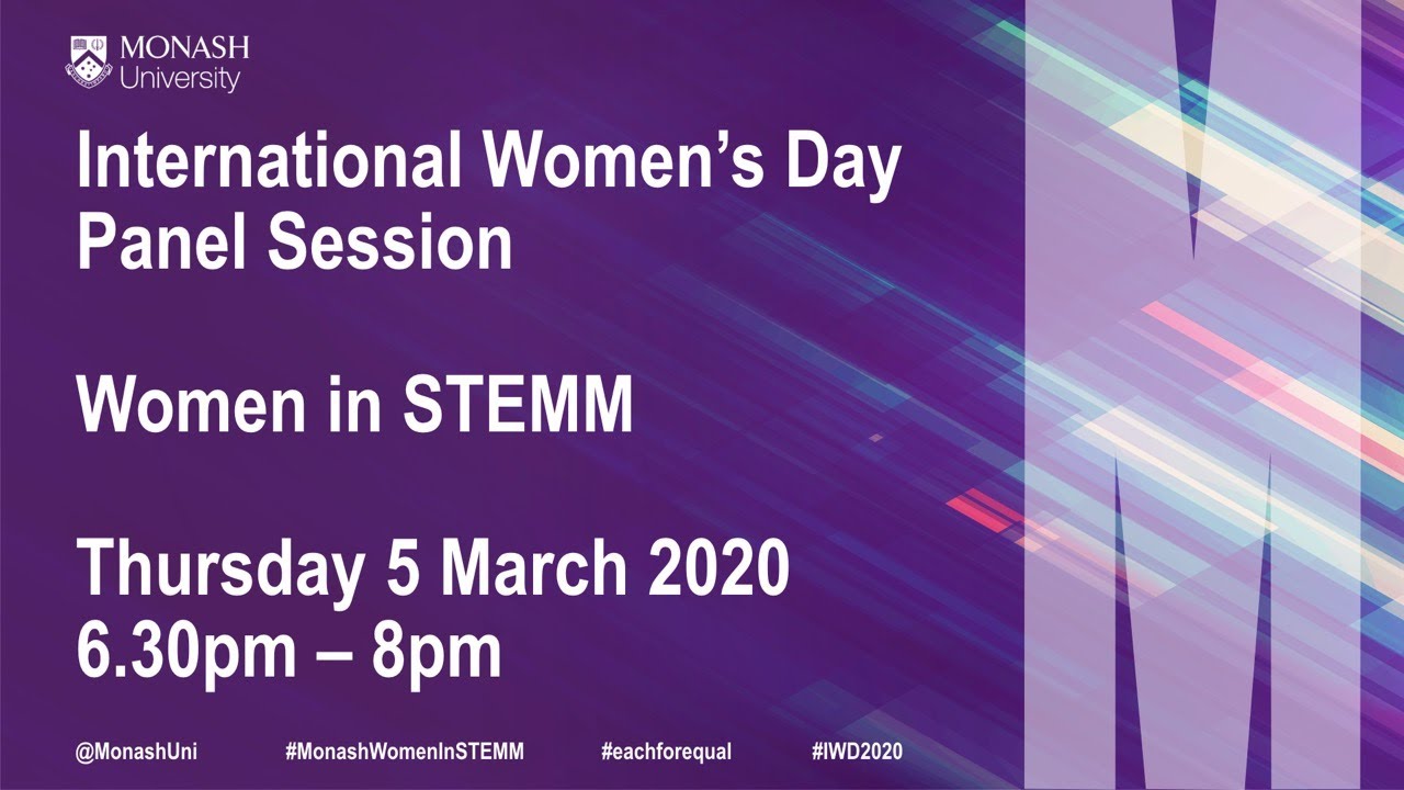 2020 International Women's Day - Women in STEMM Panel Session