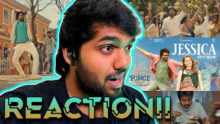 Jessica Lyric Video (Tamil)| REACTION!! | PRINCE | Sivakarthikeyan | Thaman S | Anudeep K.V