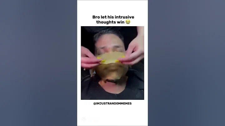 Bro let his intrusive thoughts win😭#memes #funny #shorts