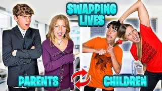 SWITCHING LIVES WITH MY PARENTS—To See How My Parents React!!  ** bad idea** |Claire RockSmith
