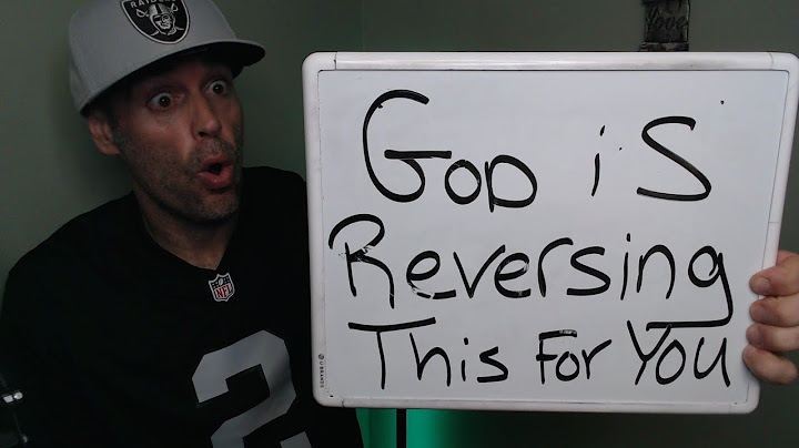 God Just Reversed It You Thought It Was Over: Prophetic Word