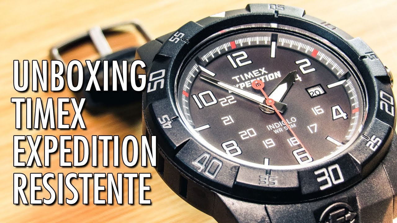 Unboxing Timex Expedition T49831 Reloj Resistente Para en Español - YouTube