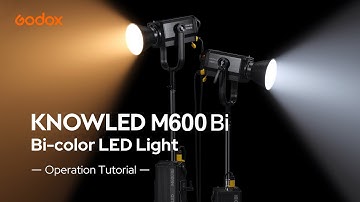 M600Bi Professional Production Light | Operation Tutorial