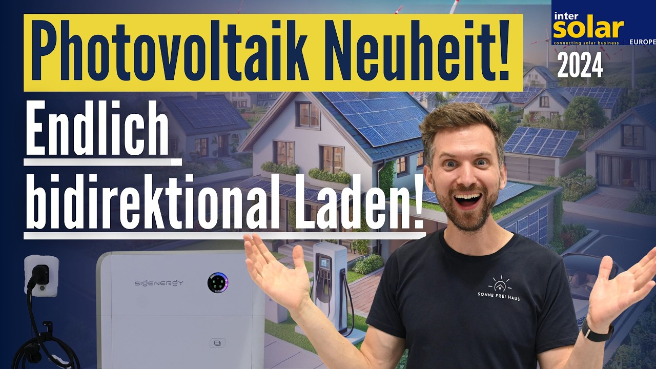 Sigenergy Bidirektionales Laden DC-Ladestation Photovoltaik – auf YouTube ansehen