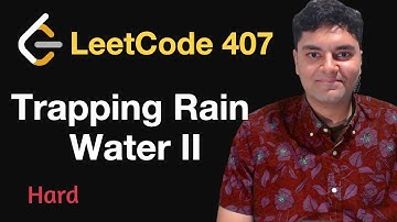 Trapping Rain Water II - Leetcode 407 - Python