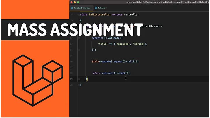 Laravel mass assignment and fillable vs guarded