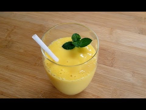 Batido de pêssego (sem leite) / Peach smoothie (no milk)
