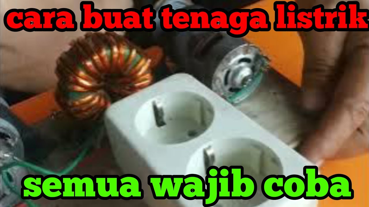 cara mudah rakitan agar listrik yang benar - YouTube