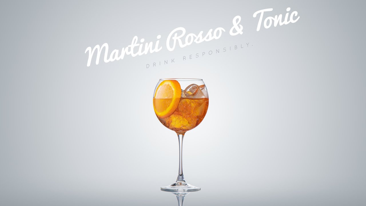 How to make Martini Rosso tonic ( recipe with all steps followed ) 