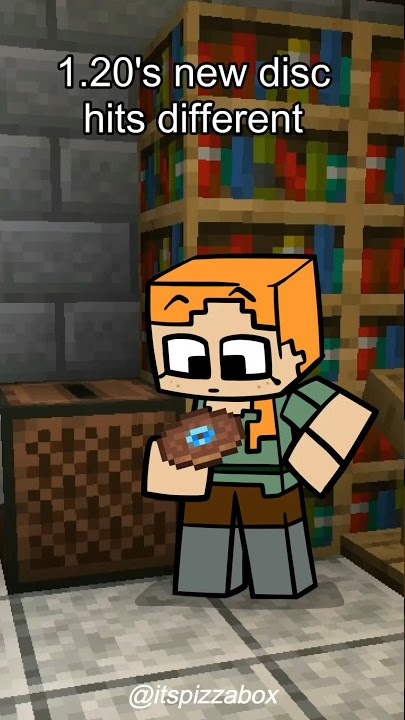 1.20’s new music disc hits different #minecraft #minecraftshorts