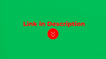 Link in Description Lower Third Green Screen Animation