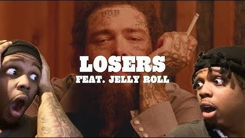 REACTING TO Post Malone - Losers (Lyric Video) ft. Jelly Roll