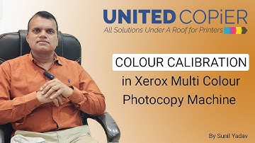 How To Do Color Calibration in Xerox Multi Colour Photocopy Machine Step By Step
