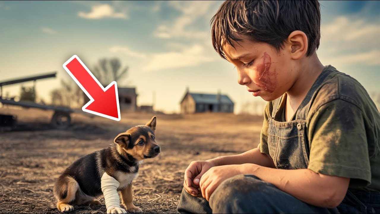 Gelähmter Hund wurde bei der Geburt ausgesetzt, doch ein obdachloser Junge tat das Unvorstellbare…