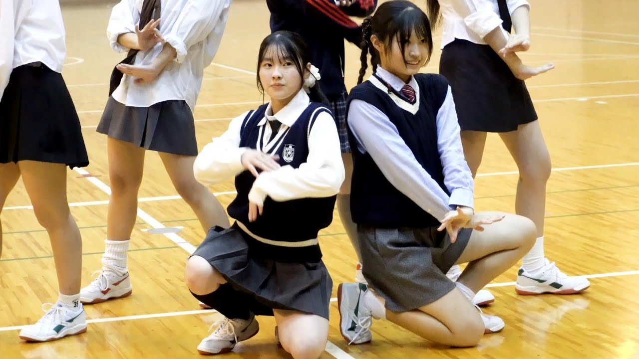 【ダンス】照れながら踊る可愛いダンス部　#girlsdance