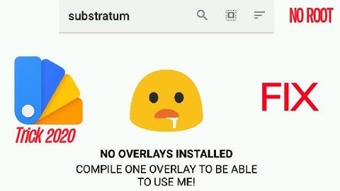 Substrutume Theme Engine [ FIX NO OVERLAYS INSTALLED ] [TRICK 2020]