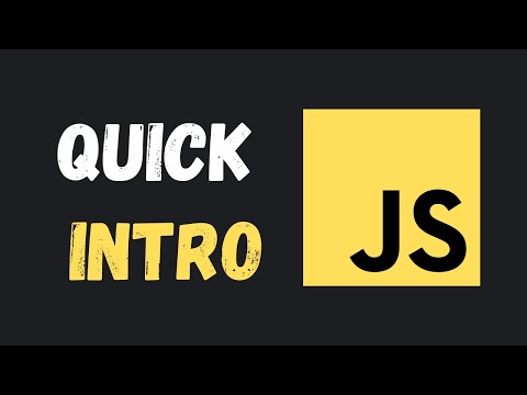 JavaScript Introduction for Beginners: Learn the fundamentals in under 5 mins