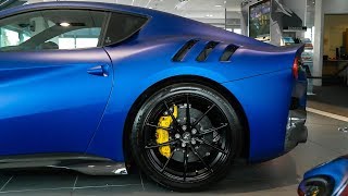 Today i visit roman's international to check out some of their current
stock, including the most perfect f12tdf...ever!! finished in matte
blue electrico (wh...