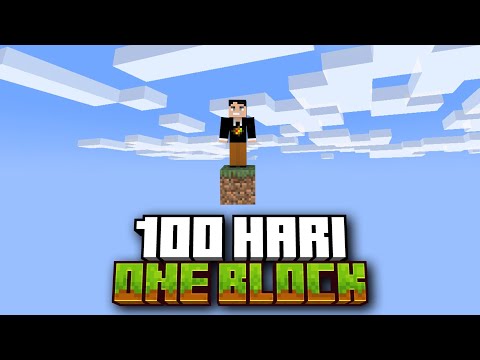 100 Hari di Minecraft Tapi One Block Only (Part 1)