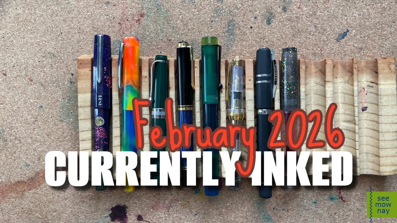В настоящее время в чернилах перьевые ручки - февраль 2026 года